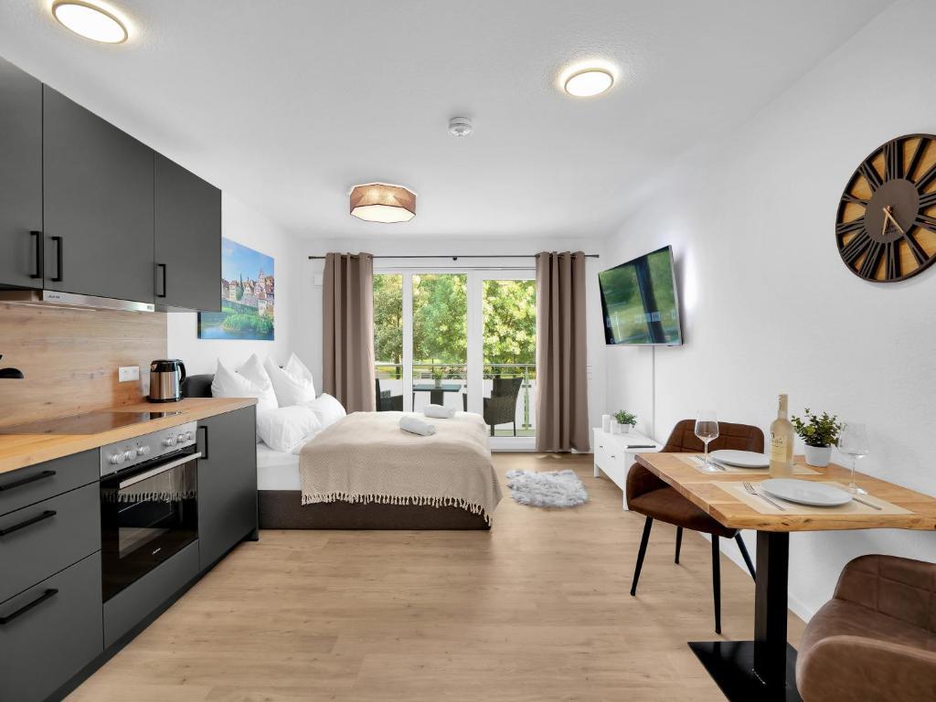 Inhome Studio Apartment - Kueche - Parken - Tv Schwaebisch Hall Exterior photo