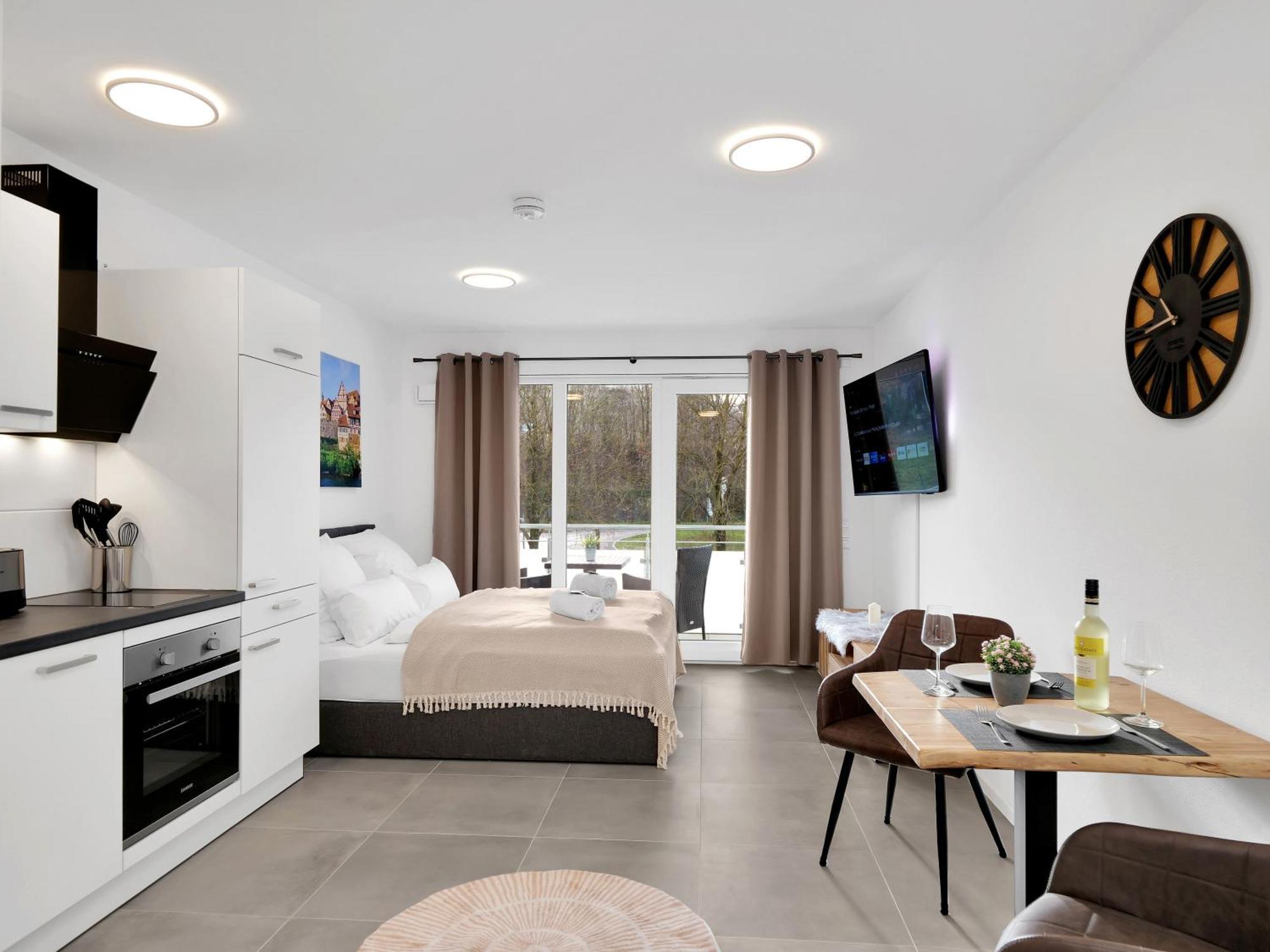 Inhome Studio Apartment - Kueche - Parken - Tv Schwaebisch Hall Exterior photo